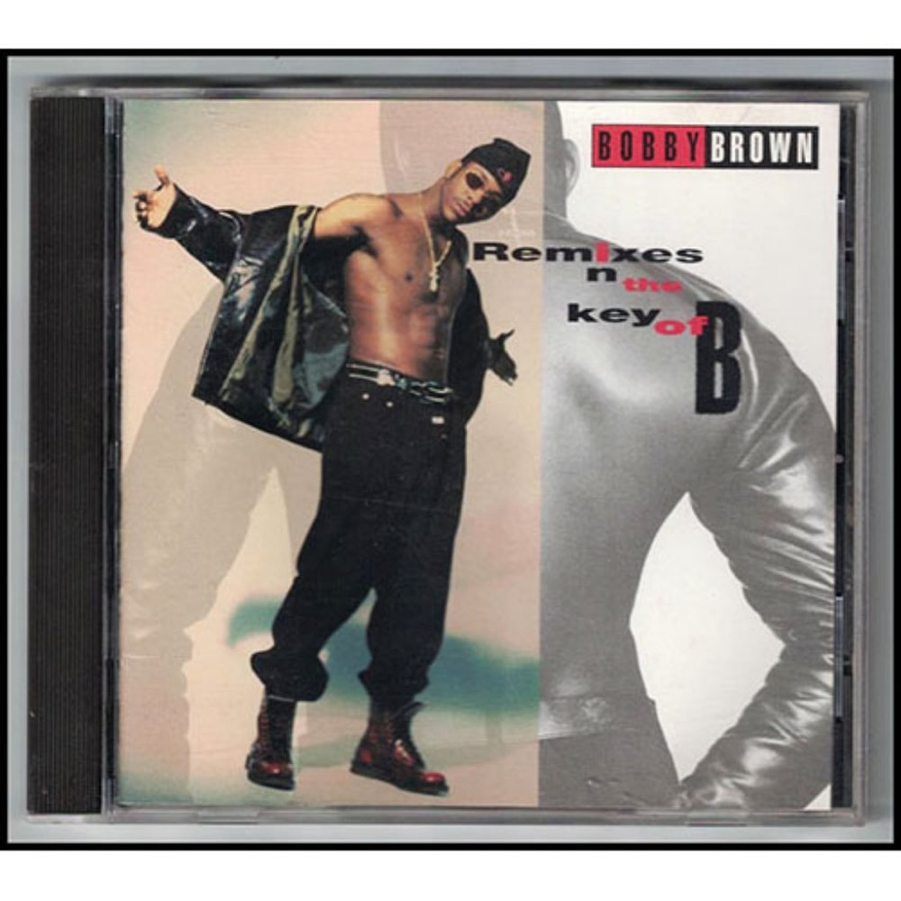 vintage Bobby Brown - Remixes in the Key of B music CD - 1993 MCA